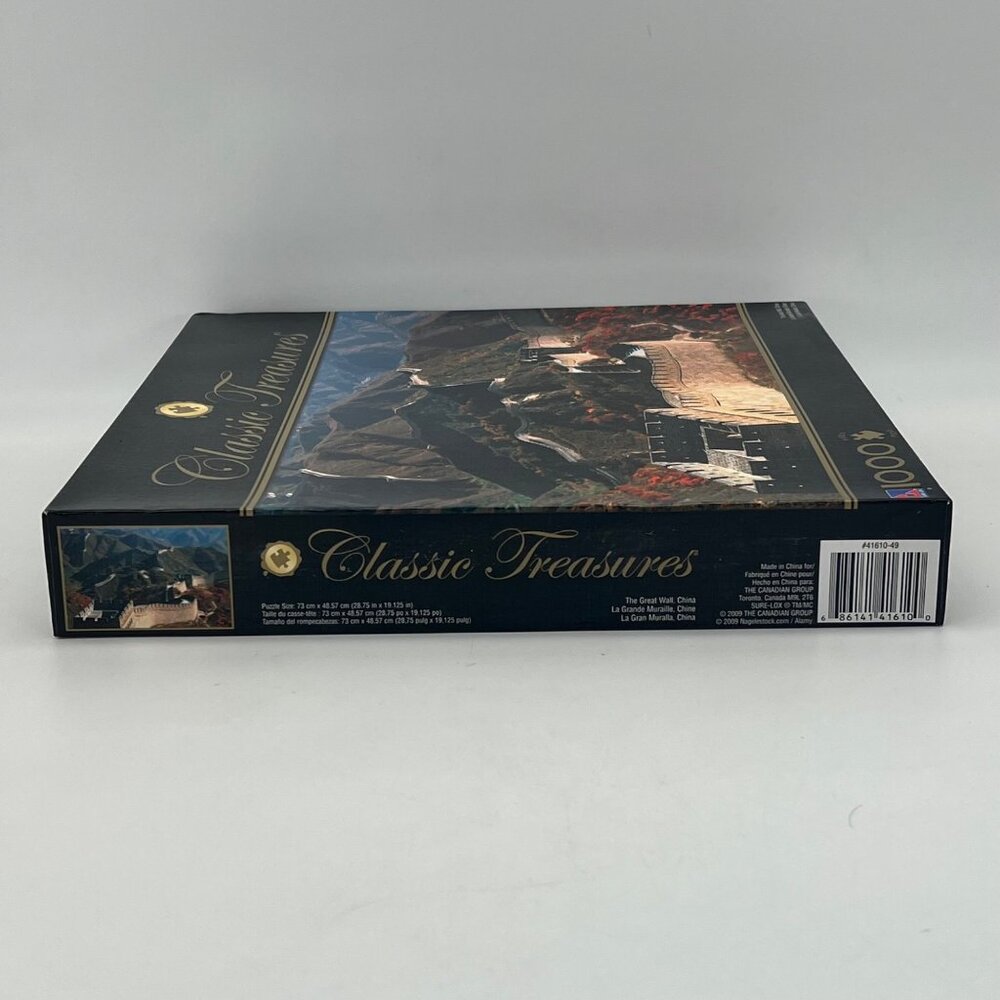 Great Wall Of China Classic Treasures 1000 Piece Puzzle By Sure-Lox 2009 Edition - Picture 5 of 11